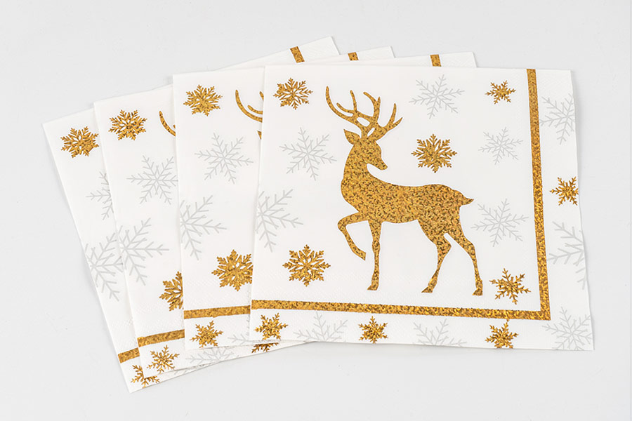Kerst papieren servet