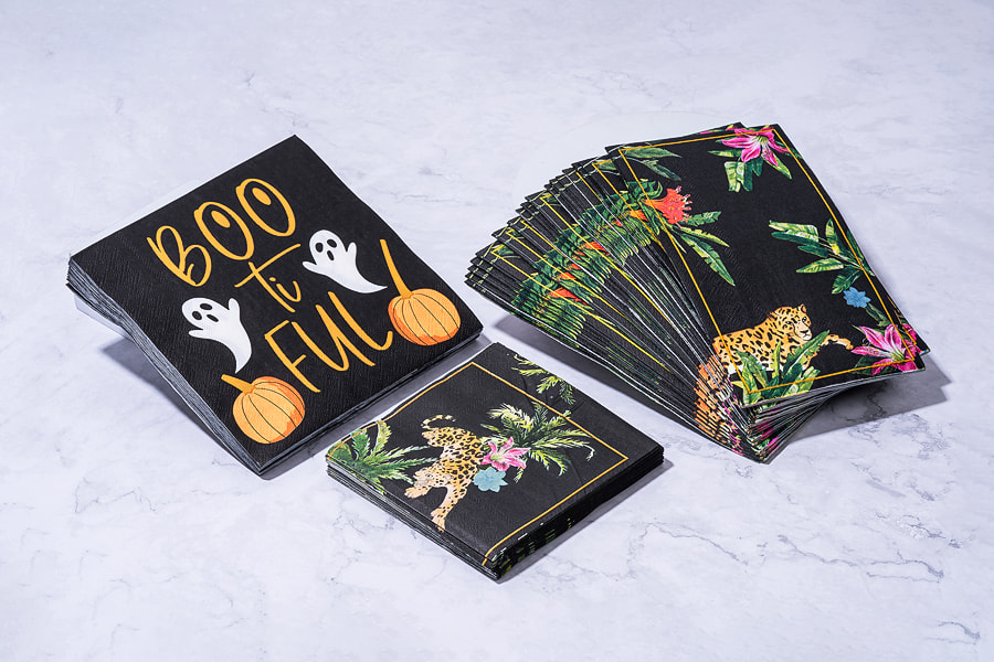 Halloween-cateringpapiersets